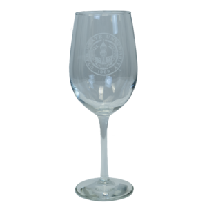 Wine Glass Etched Seal